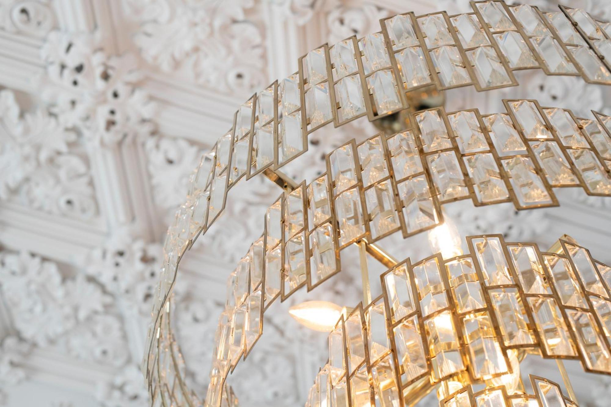 1877 Estrela Palace Aveiro Exterior foto A chandelier