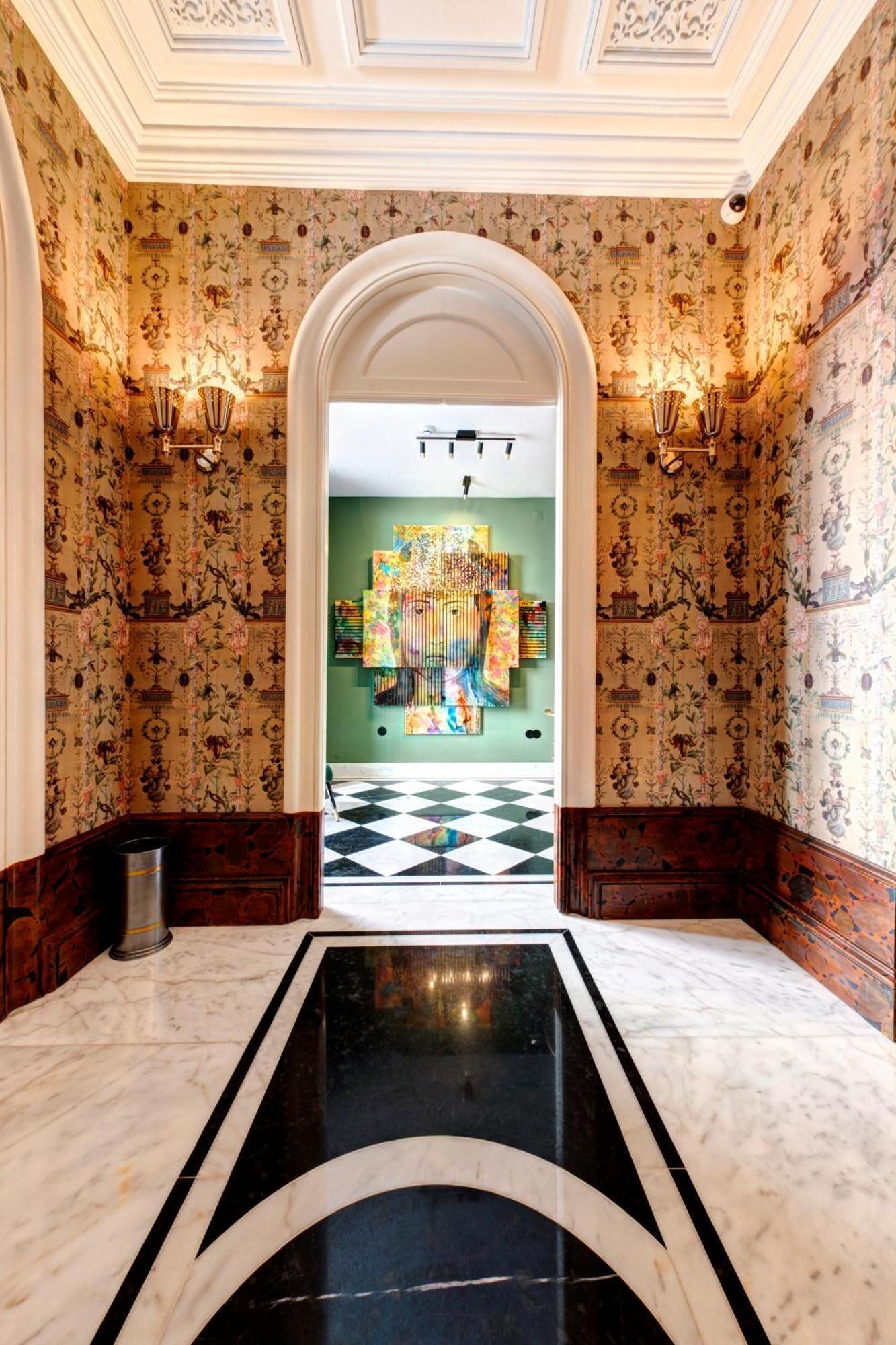 1877 Estrela Palace Aveiro Exterior foto Entrance Hall